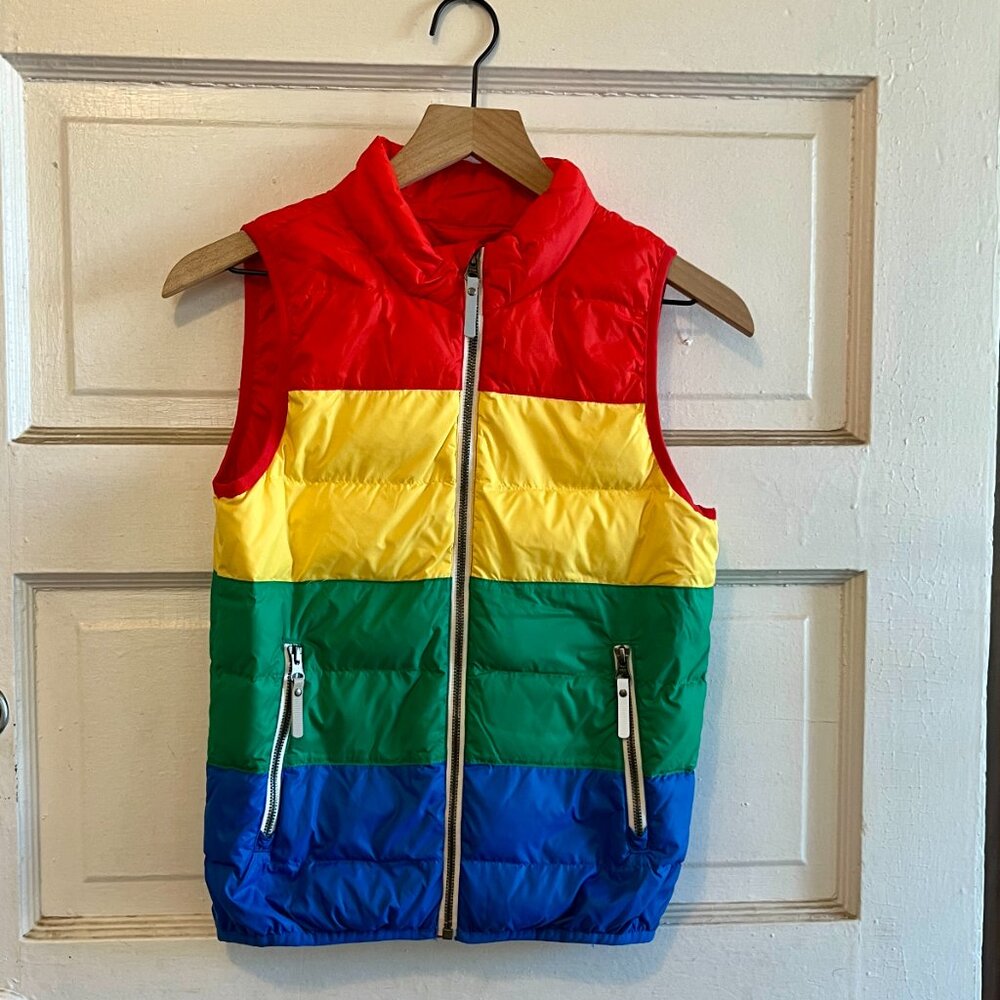 Boy or girl colorful vest